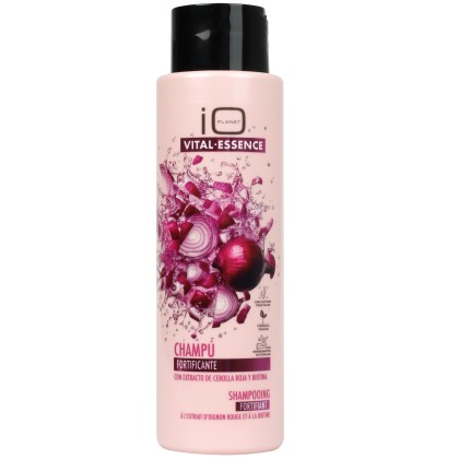Champú Fortificante con extracto de Cebolla Roja y Biotina Vital essence  