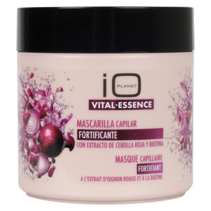 Mascarilla Fortificante con extracto de Cebolla Roja y Biotina Vital essence  